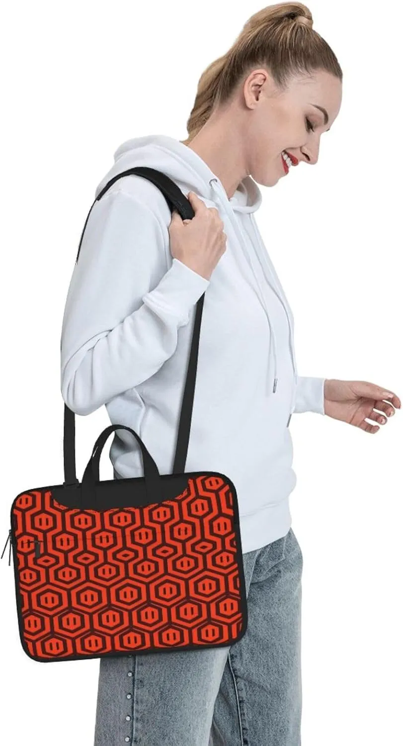 Happy Thanksgiving Pumpkin and Turkey Laptop Bag, Case Shoulder Messenger Bag Briefcase Computer Bag for Men Women