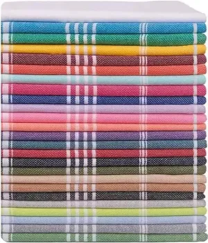 HAVLULAND Turkish Beach Towels Oversized, 100% Cotton Bulk Large Bath Pool Towel Quick Dry Absorbent Sand Free Light Weight Travel Blanket Summer Essentials Clearance (16, Multicolor)