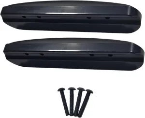 Heavy Duty Desk Length (9") Wheelchair Arm Pads, Black (Pair), Universal: Fits Most Medline, Drive, Invacare, E&J, Guardian, Lumex, Tuffcare, ALCO & Other Desk Arm Manual Wheelchairs