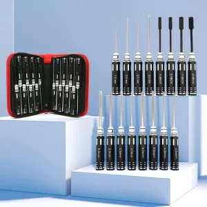 Hex Allen Screwdriver Kit - 16pcs RC Car Traxxas Helicopter Tool Set