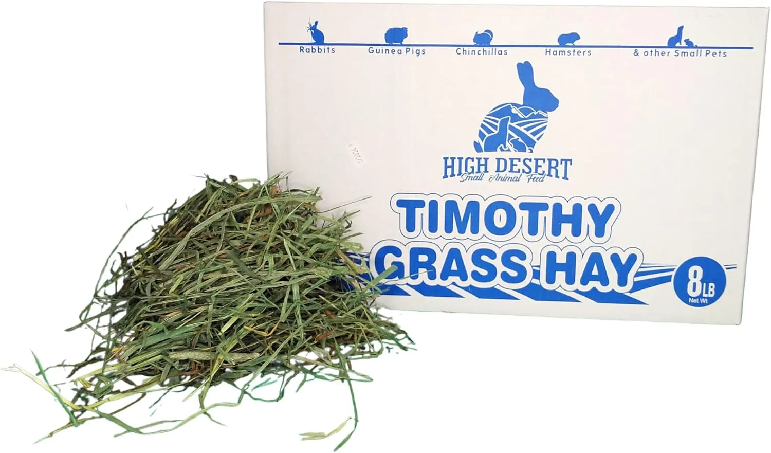 High Desert 2nd Cutting Timothy Grass Hay for Guinea Pigs, Rabbits, and More Small Animal Pets