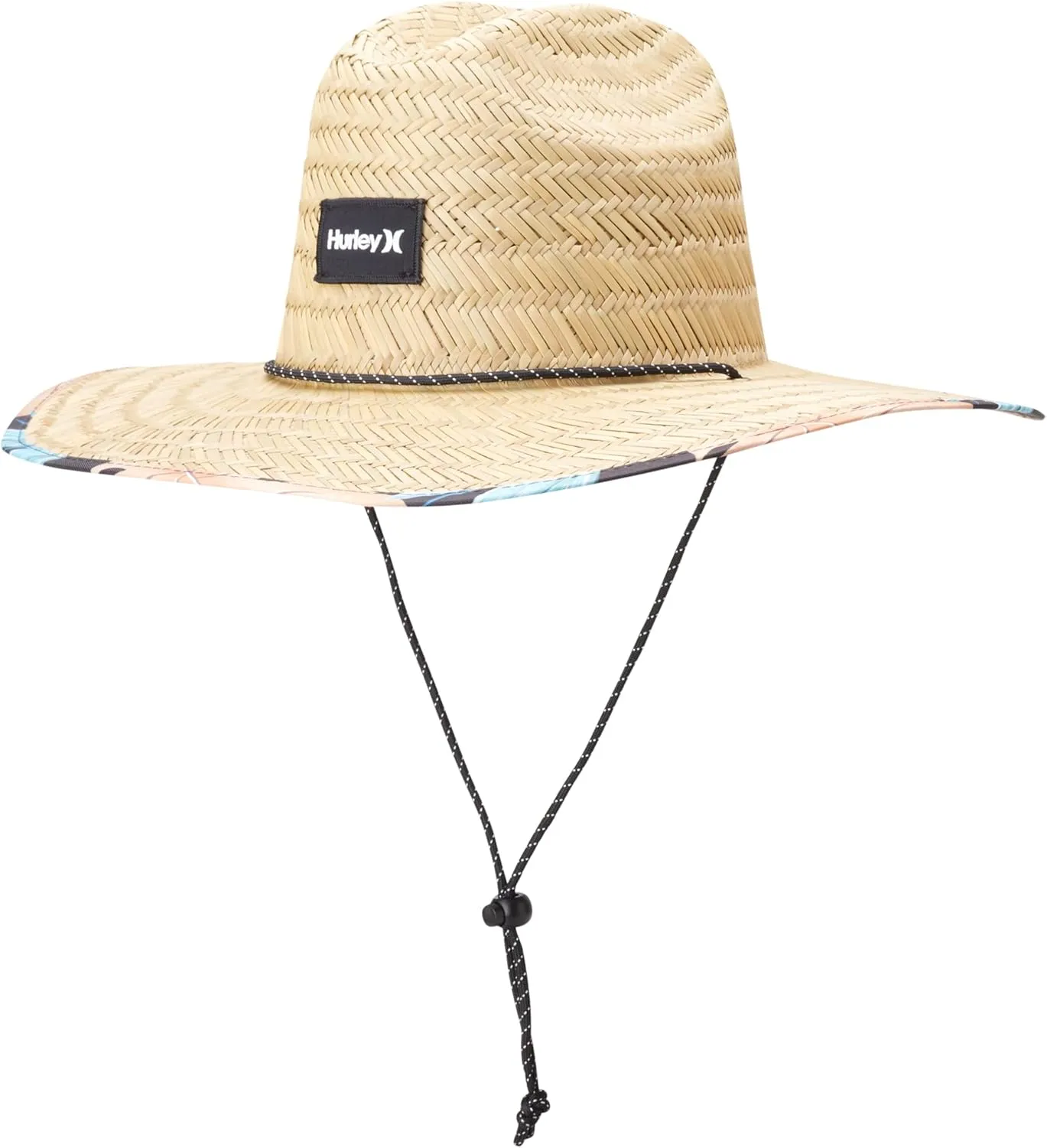 Hurley Men's Straw Hat - Bayside Lifeguard Straw Sun Hat