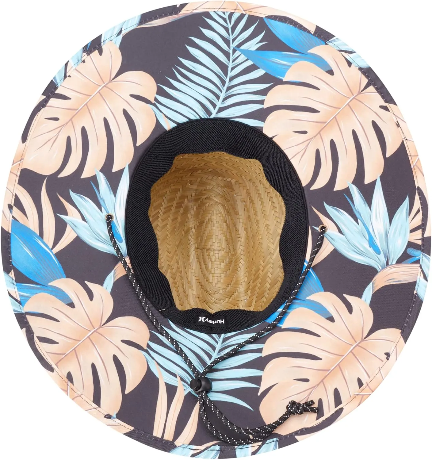 Hurley Men's Straw Hat - Bayside Lifeguard Straw Sun Hat