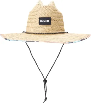Hurley Men's Straw Hat - Bayside Lifeguard Straw Sun Hat