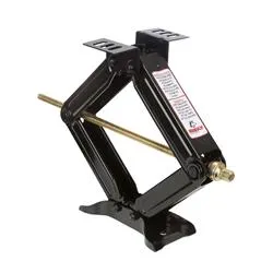 HUSKY TOWING Scissor Mechanical 5000 LB Capacity 20 Height Powder Coated Black Steel 2 Pack 88134