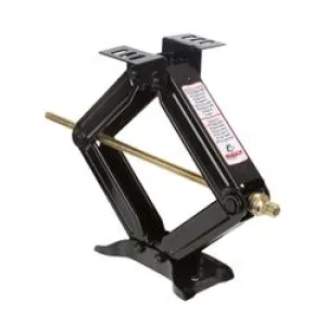 HUSKY TOWING Scissor Mechanical 5000 LB Capacity 20 Height Powder Coated Black Steel 2 Pack 88134