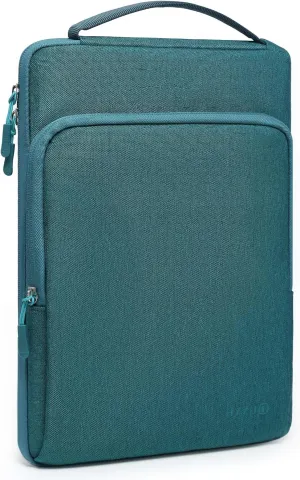 HYZUO 15-16 Inch Laptop Bag Sleeve for MacBook Pro 16 M4 M3 M2 M1 2025-2019, 15" Surface Book, Notebook Case for 15" 15.6" Dell HP Lenovo ThinkBook Asus Acer Samsung Huawei, Dark Green