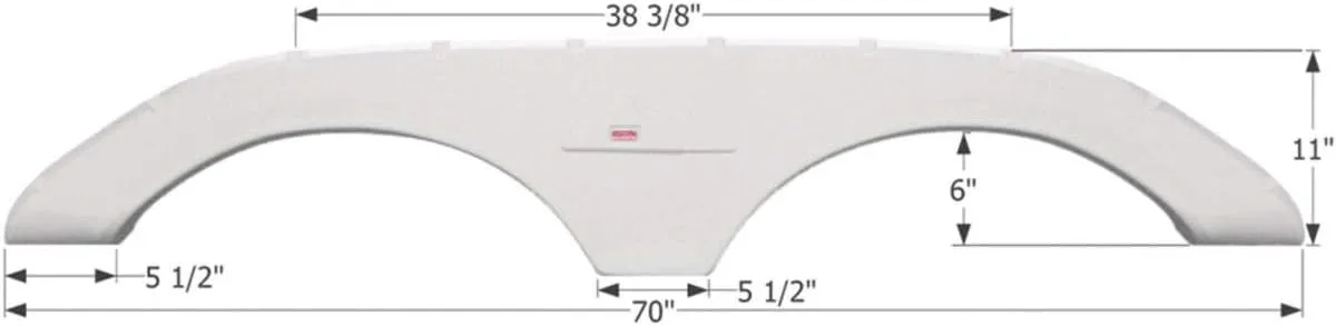 ICON Keystone 5th Wheel Travel Trailer Fender Skirt FS1772