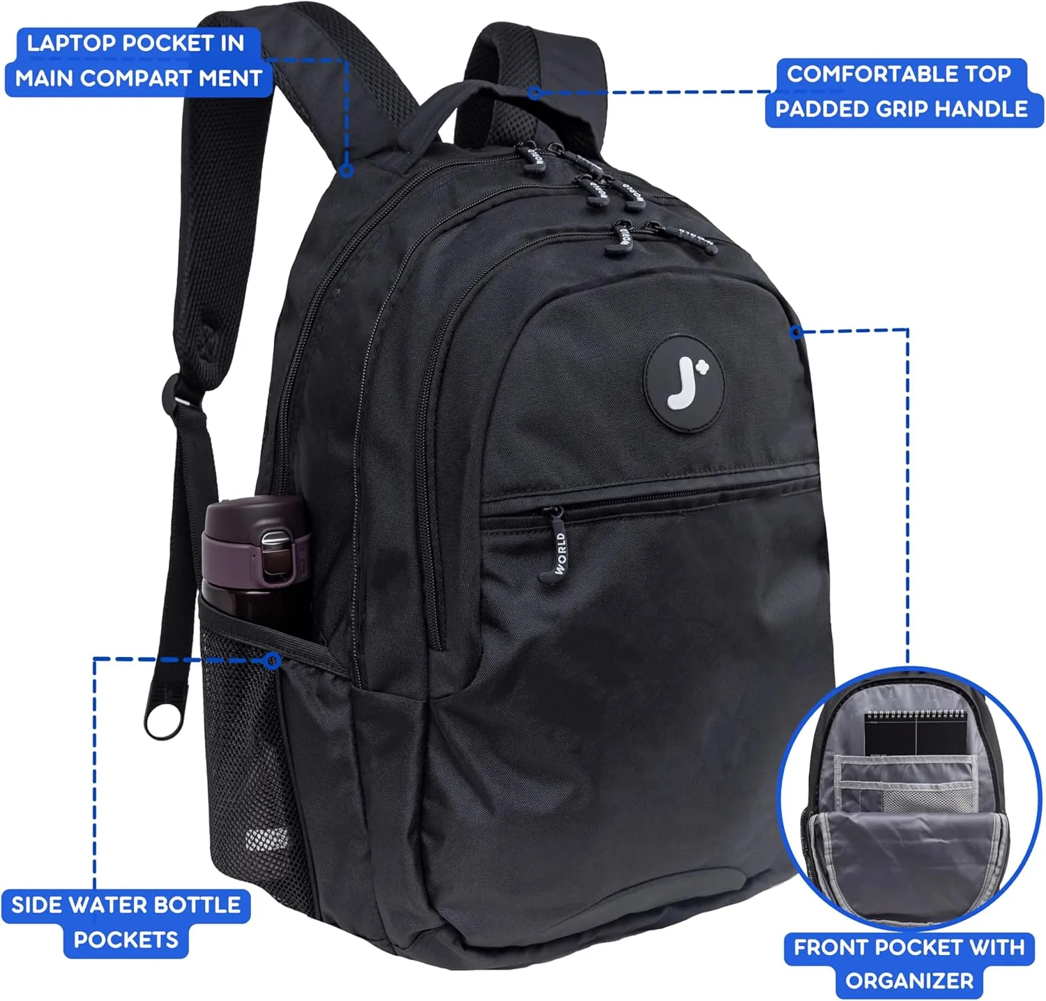 J World New York Cornelia Laptop Backpack