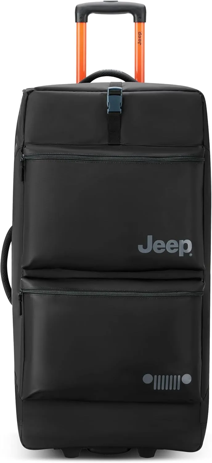 Jeep Js006b Two Wheel Rolling Travel Duffle Bag