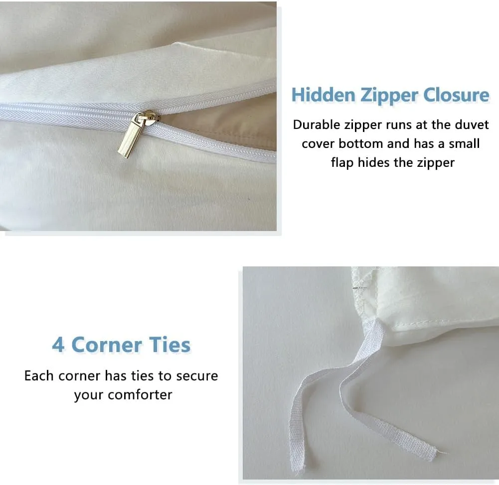 Jersey Single Side Waterproof Duvet Protector Twin, Incontinence Reversible Duvet Protector, Waterproof Protective Cover or Liner for Bed or Couch, for Kids, Elder, Pets, Dog, (White, Twin)