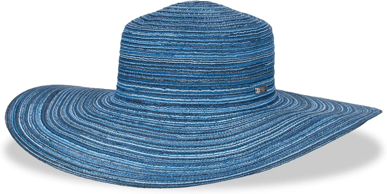 Jessica Simpson Women's Wide Brim Straw Hat