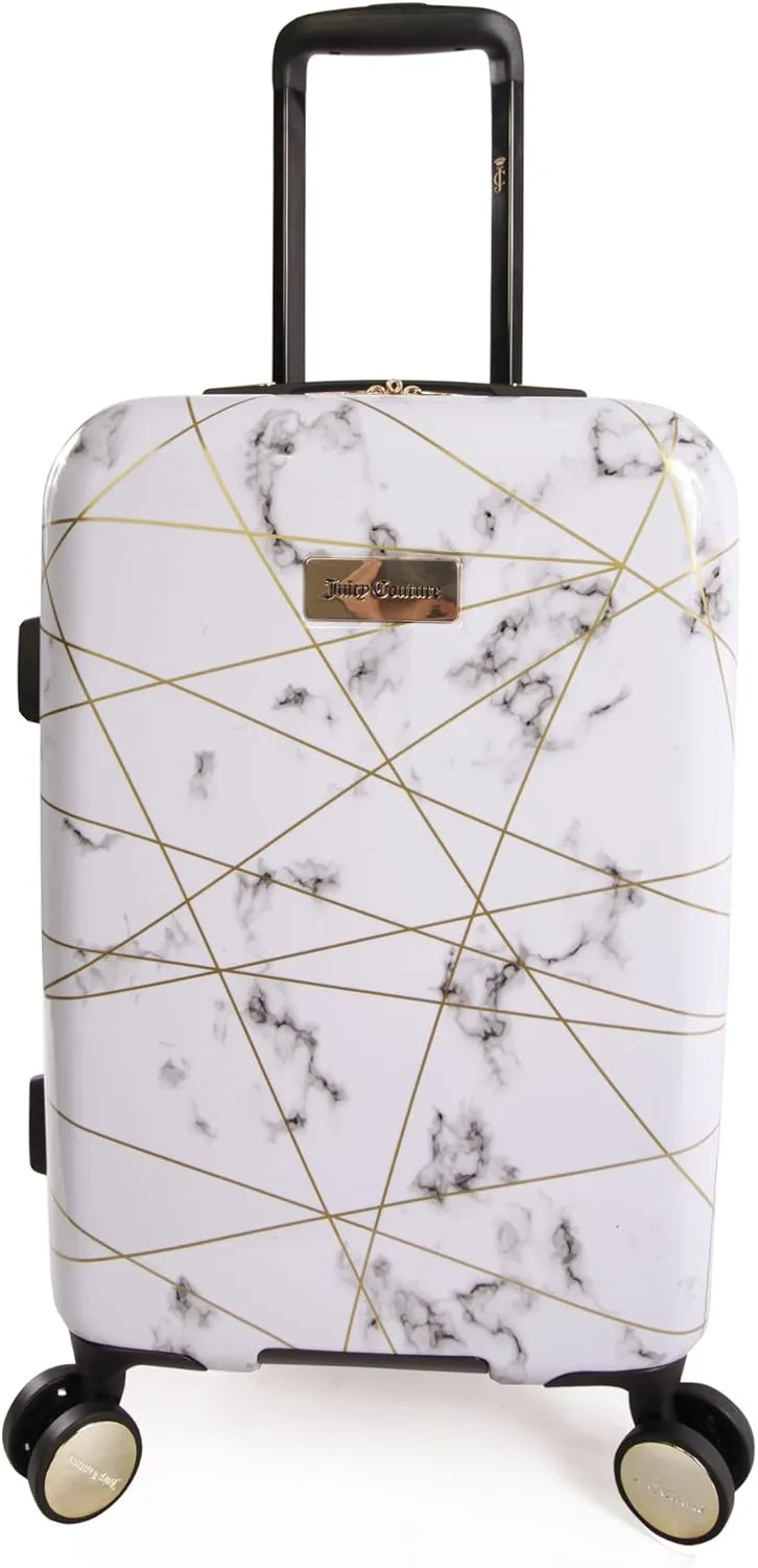 Juicy Couture Women's Vivian 21" Spinner, Marble Web, One Size