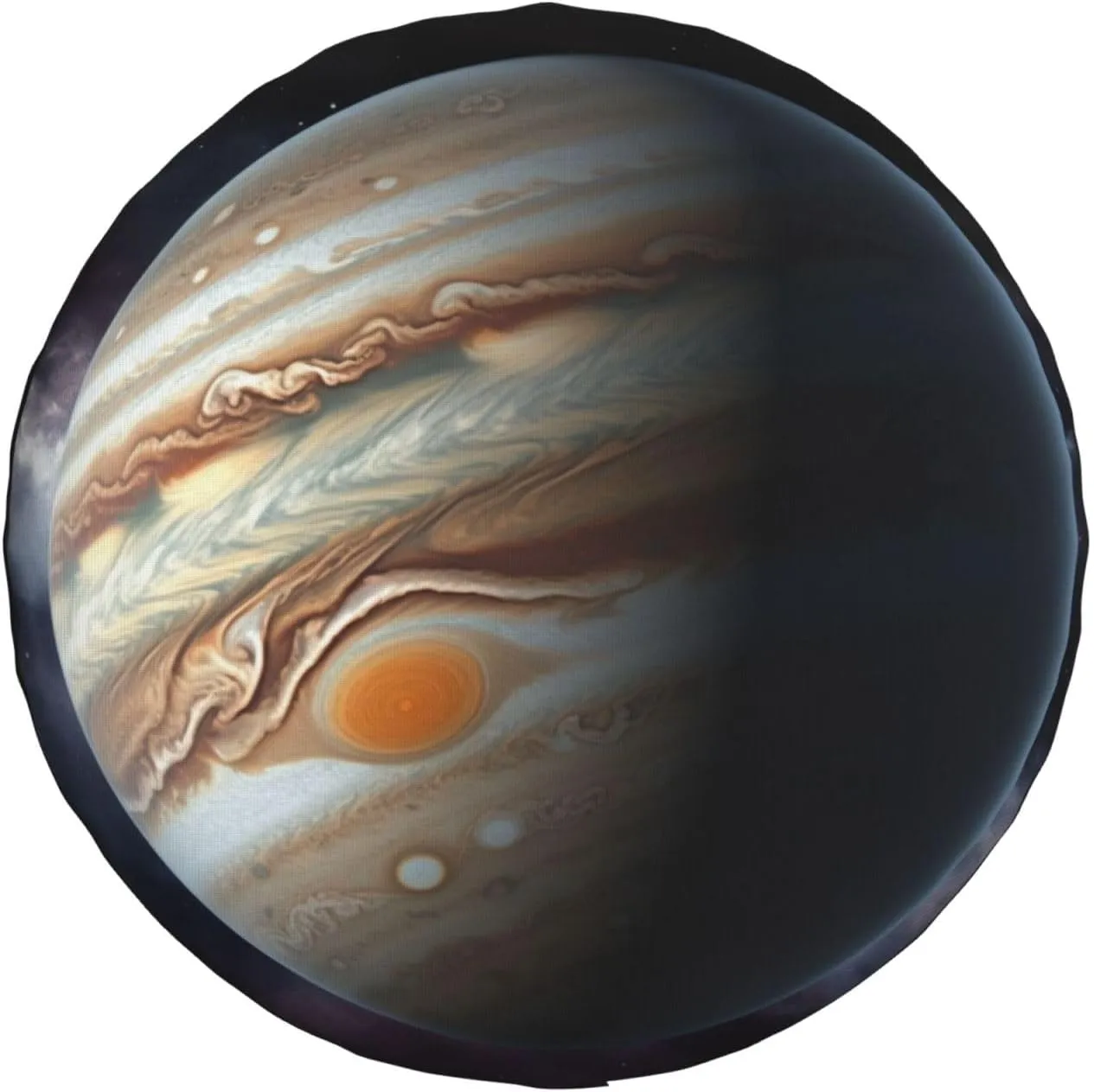 Jupiter Landscape Tire Cover Outdoor Waterproof Snow Sun Rain Wheel Cover Portable Wheel Bags Camper Spare Tire Cover Universal Car Tire Protectors for Trailer RV SUV
