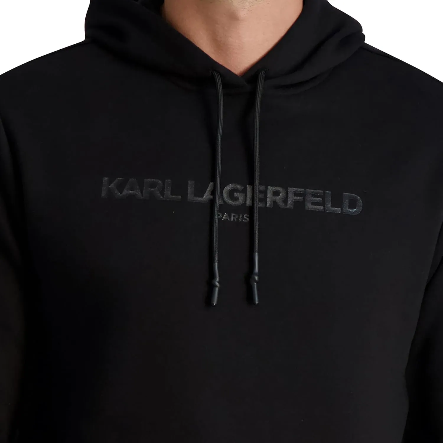 Karl Lagerfeld Paris Men's Classic Logo Hoodie