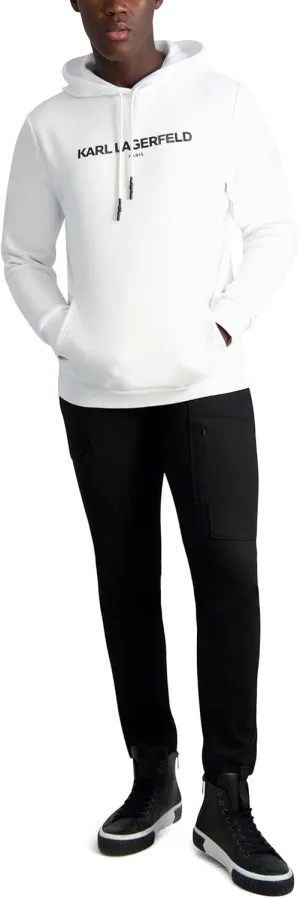 Karl Lagerfeld Paris Men's Classic Logo Hoodie