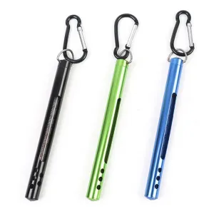 KESYOO Fishing Thermometer Portable Pencil Type Tool Fahrenheit Celsius Design with Clip for Stream and River Fishing Activities Essential Accessory for Anglers Blue