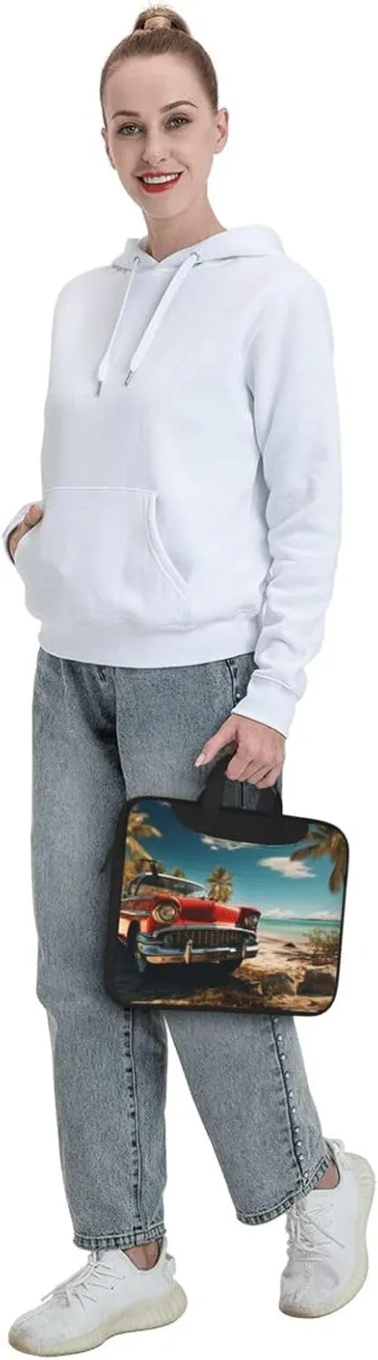 KHiry Laptop Shoulder Bag Laptop Bag Computer Bag Car Beach Messenger Bag for Unisex