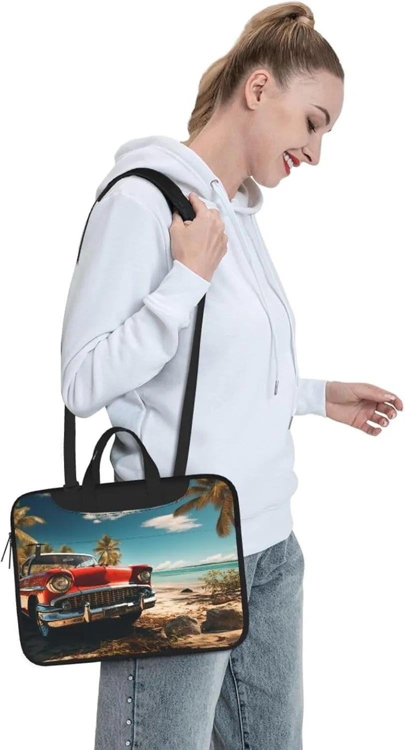 KHiry Laptop Shoulder Bag Laptop Bag Computer Bag Car Beach Messenger Bag for Unisex