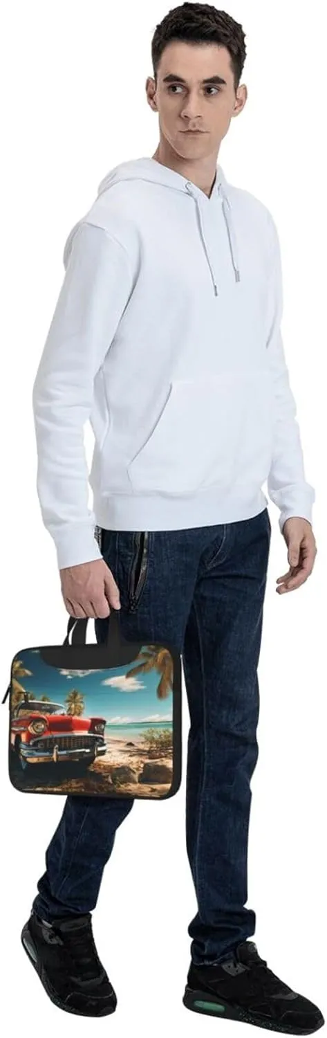 KHiry Laptop Shoulder Bag Laptop Bag Computer Bag Car Beach Messenger Bag for Unisex