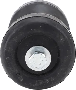 KIMISS Boat Bow Trailer Roller Black Rubber Shockproof Bow Stop Bell Roller for Yacht Marine Tool