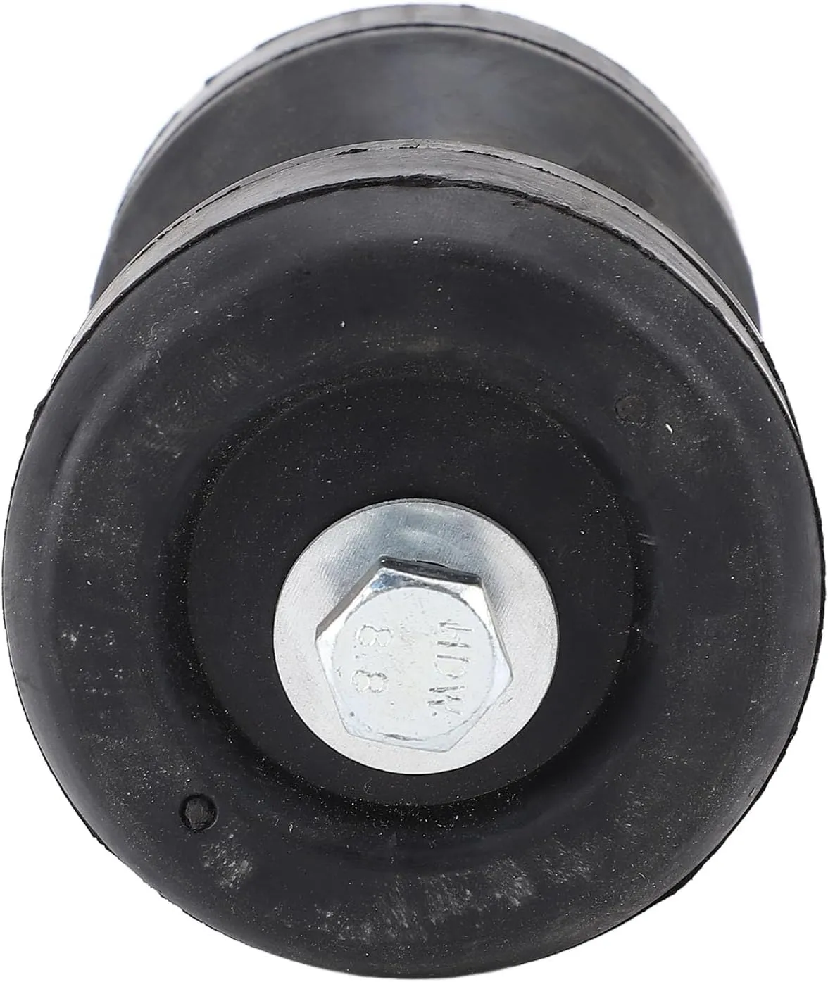 KIMISS Boat Bow Trailer Roller Black Rubber Shockproof Bow Stop Bell Roller for Yacht Marine Tool