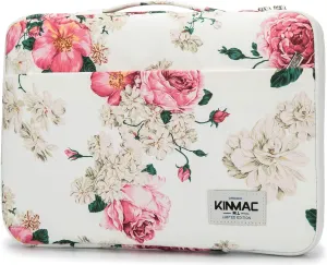 Kinmac 360° Protective Laptop Sleeve Case Bag Cover with Handle for MacBook Pro 16 inch,16 inch HP,Lenovo,Dell,ASUS,Acer Ultrabook and Business Laptop (Peony)