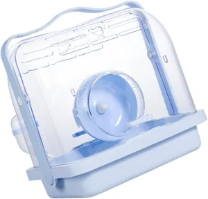 Kisangel Outdoor Hamster Carrier Portable Small Pet Case with Double Sided Vent for Secure Travel for Hiking Outing Shopping and Cycling Durable Design