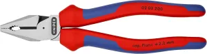 KNIPEX Tools - High Leverage Combination Pliers, Multi-Component (202200), 8 inches