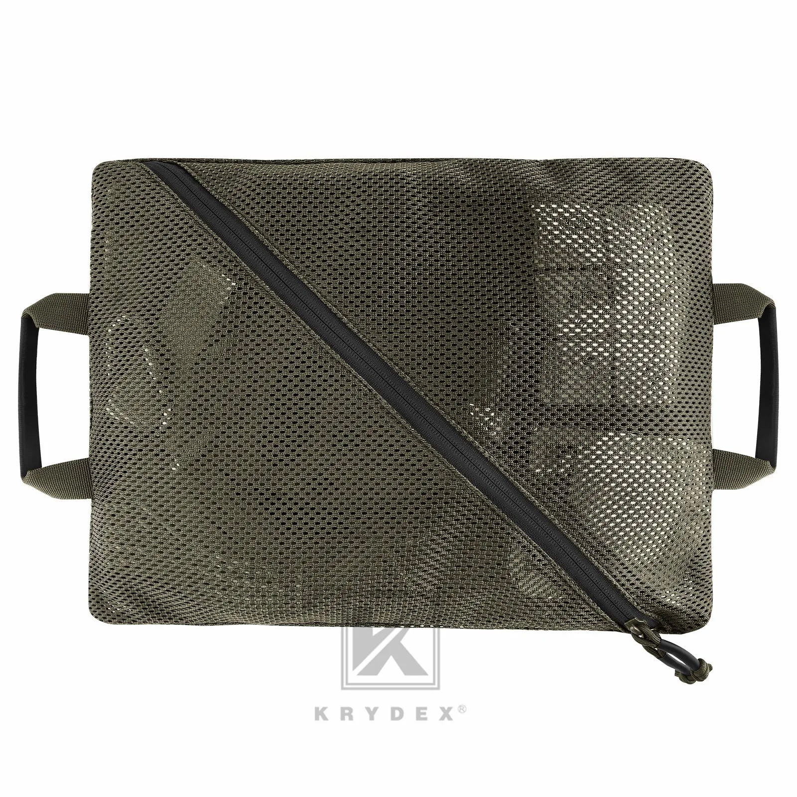 Krydex Tactical Storage Mesh Pouch Set Insert Modular Utility Admin Pockets Travel Organizer EDC Bag