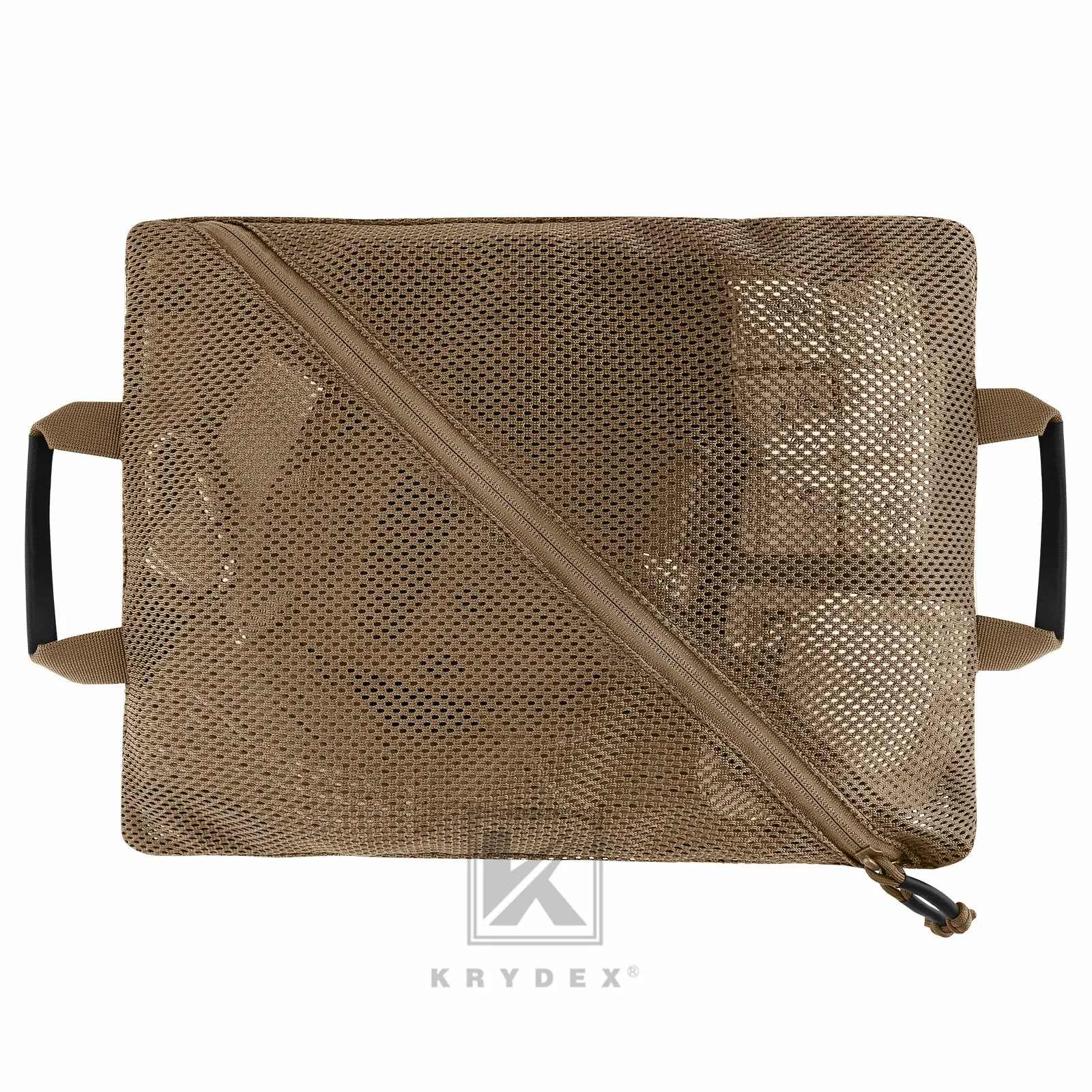 Krydex Tactical Storage Mesh Pouch Set Insert Modular Utility Admin Pockets Travel Organizer EDC Bag