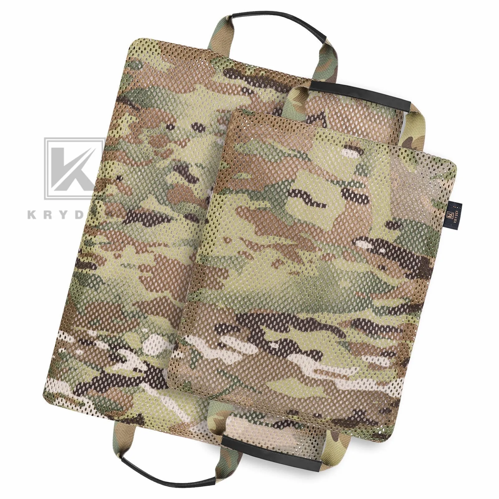 Krydex Tactical Storage Mesh Pouch Set Insert Modular Utility Admin Pockets Travel Organizer EDC Bag