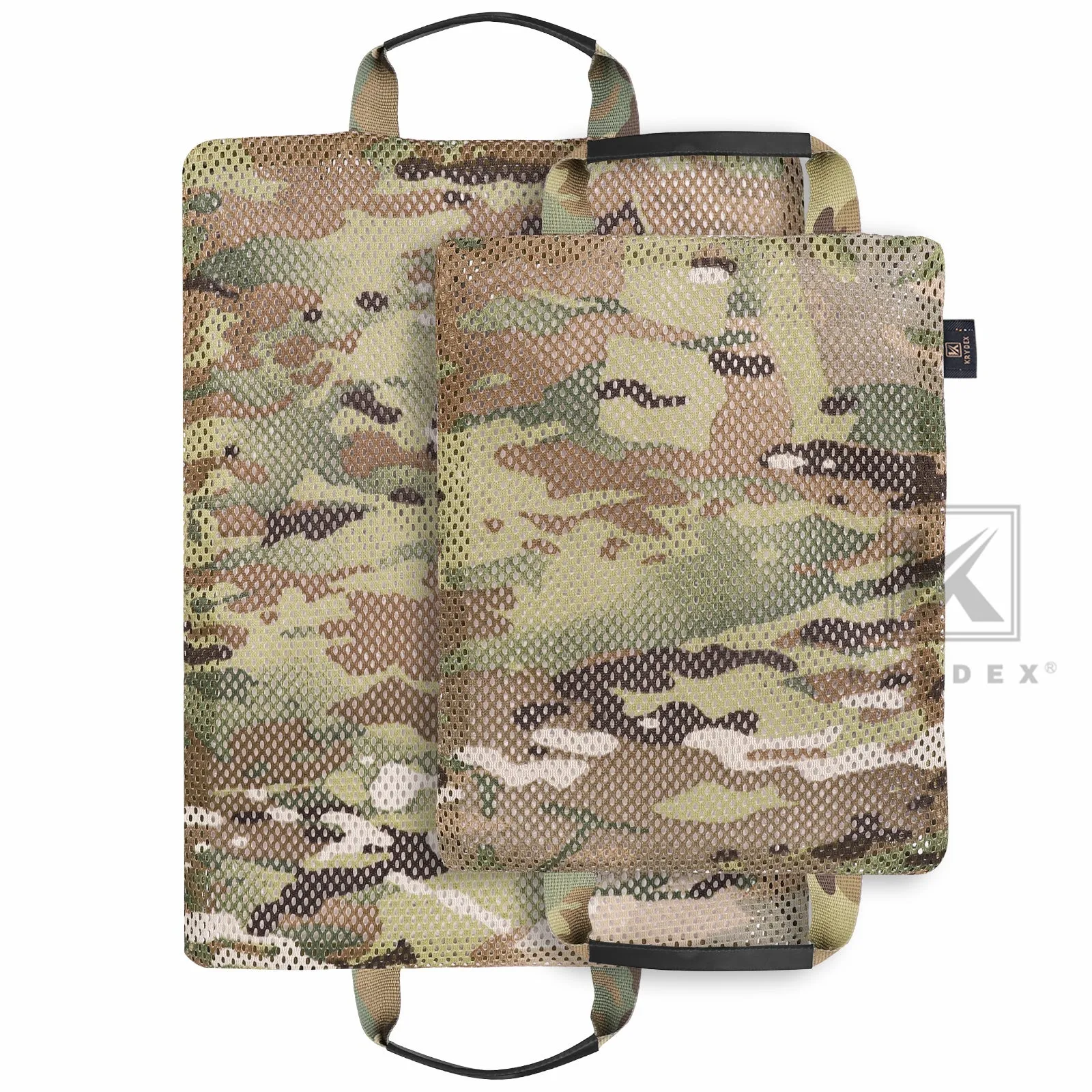 Krydex Tactical Storage Mesh Pouch Set Insert Modular Utility Admin Pockets Travel Organizer EDC Bag