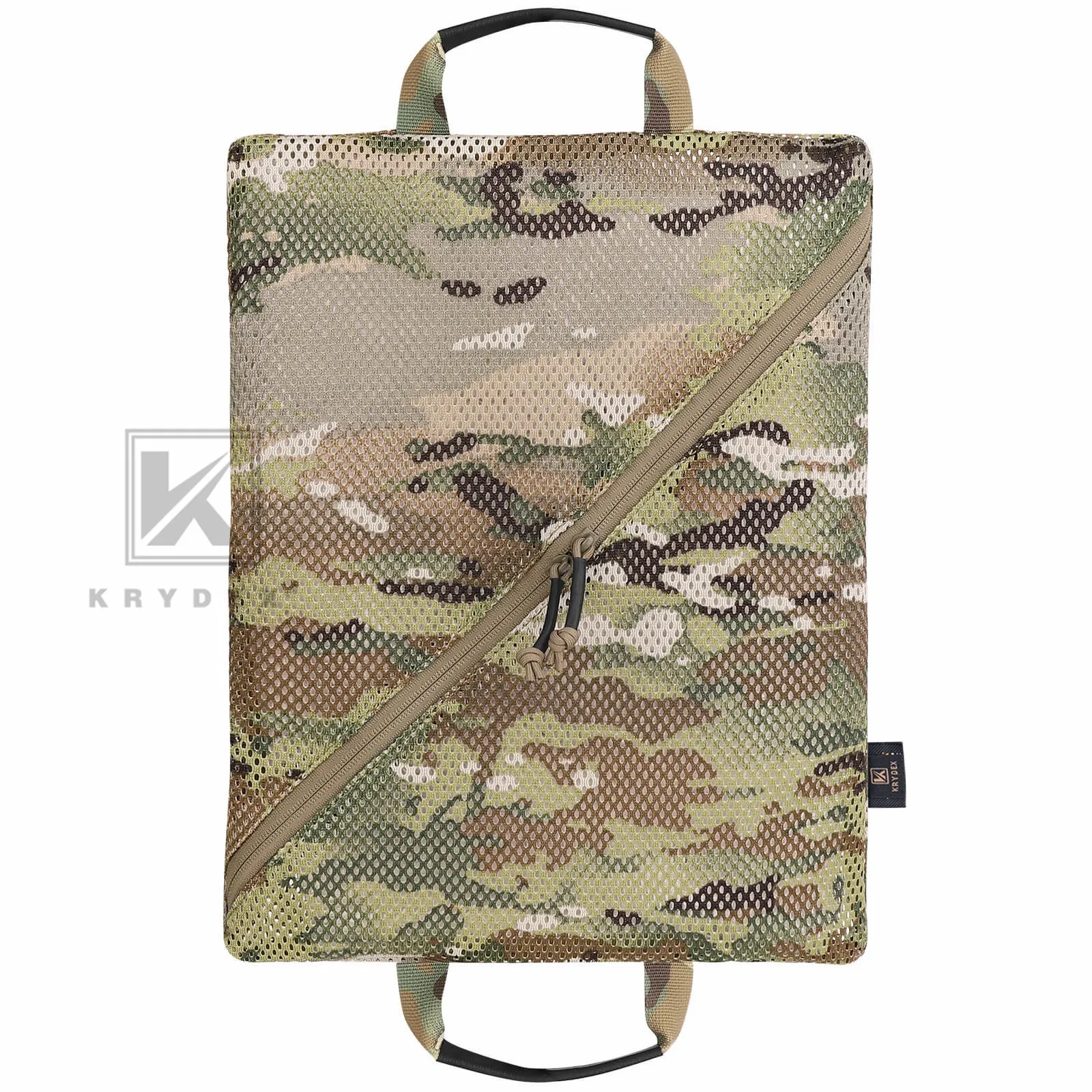 Krydex Tactical Storage Mesh Pouch Set Insert Modular Utility Admin Pockets Travel Organizer EDC Bag