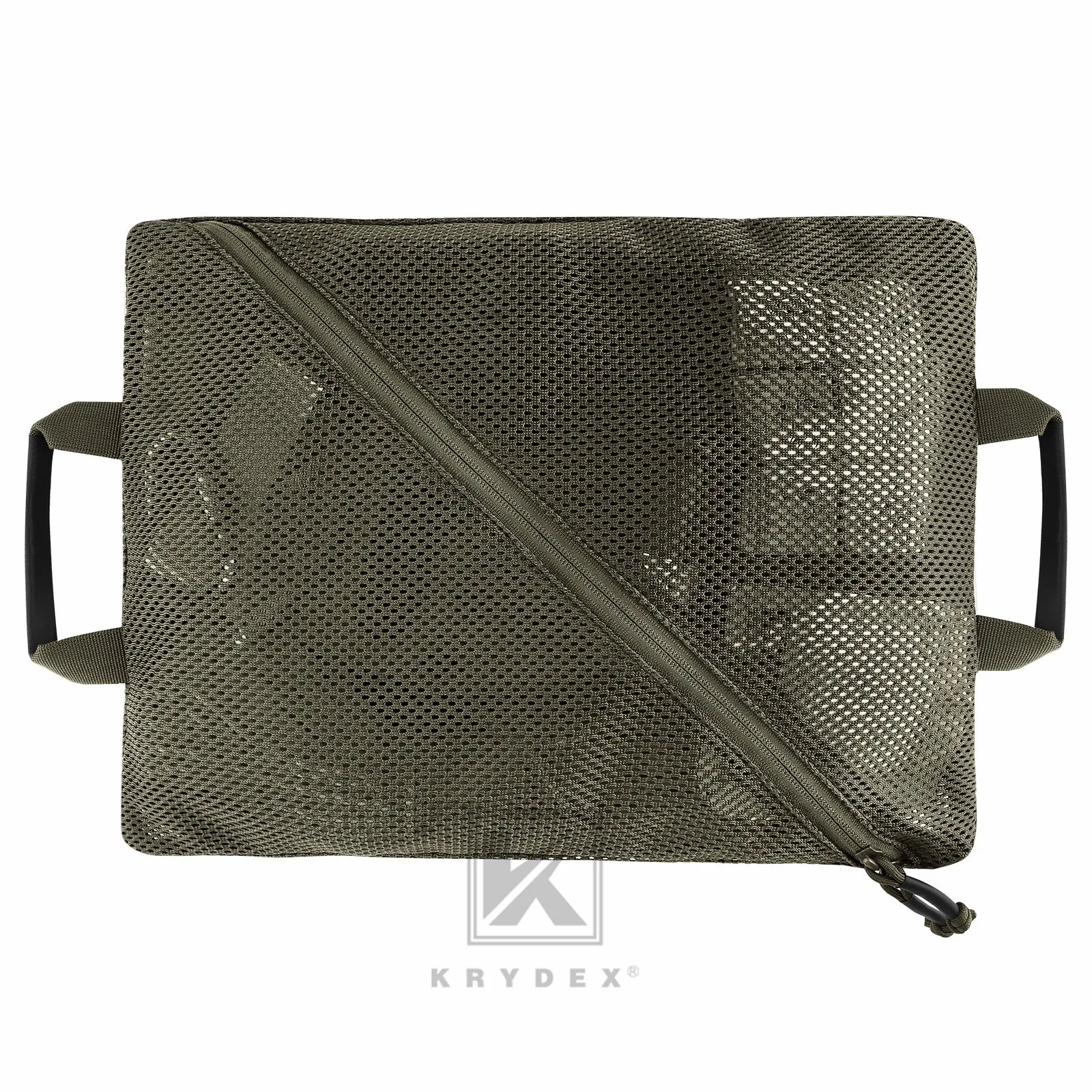 Krydex Tactical Storage Mesh Pouch Set Insert Modular Utility Admin Pockets Travel Organizer EDC Bag