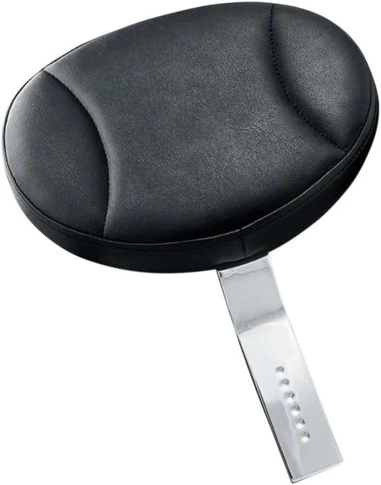 Kuryakyn 1670 Plug-In Adjustable Driver Seat Backrest for 1997-2019 Harley-Davidson Touring Motorcycles , Black