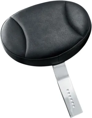 Kuryakyn 1670 Plug-In Adjustable Driver Seat Backrest for 1997-2019 Harley-Davidson Touring Motorcycles , Black