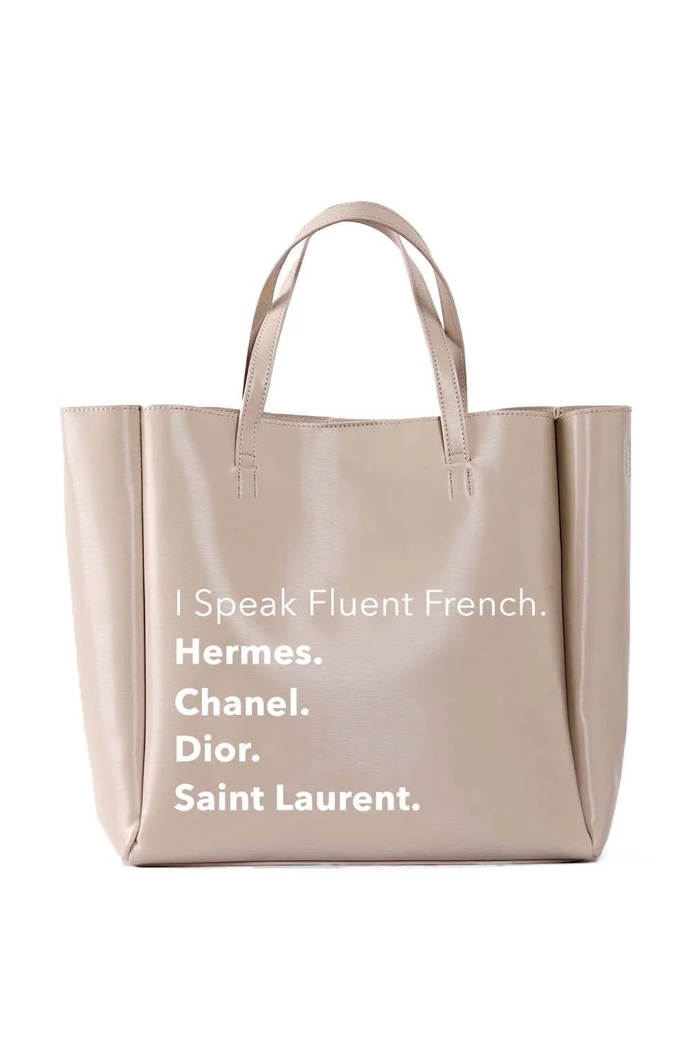 LA Trading Co - (Bulk Buy) NEVER ENDING TOTE - Fluent French (Cream)
