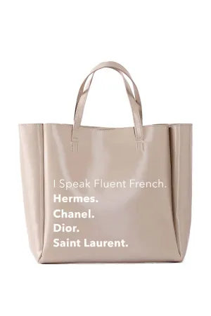 LA Trading Co - (Bulk Buy) NEVER ENDING TOTE - Fluent French (Cream)