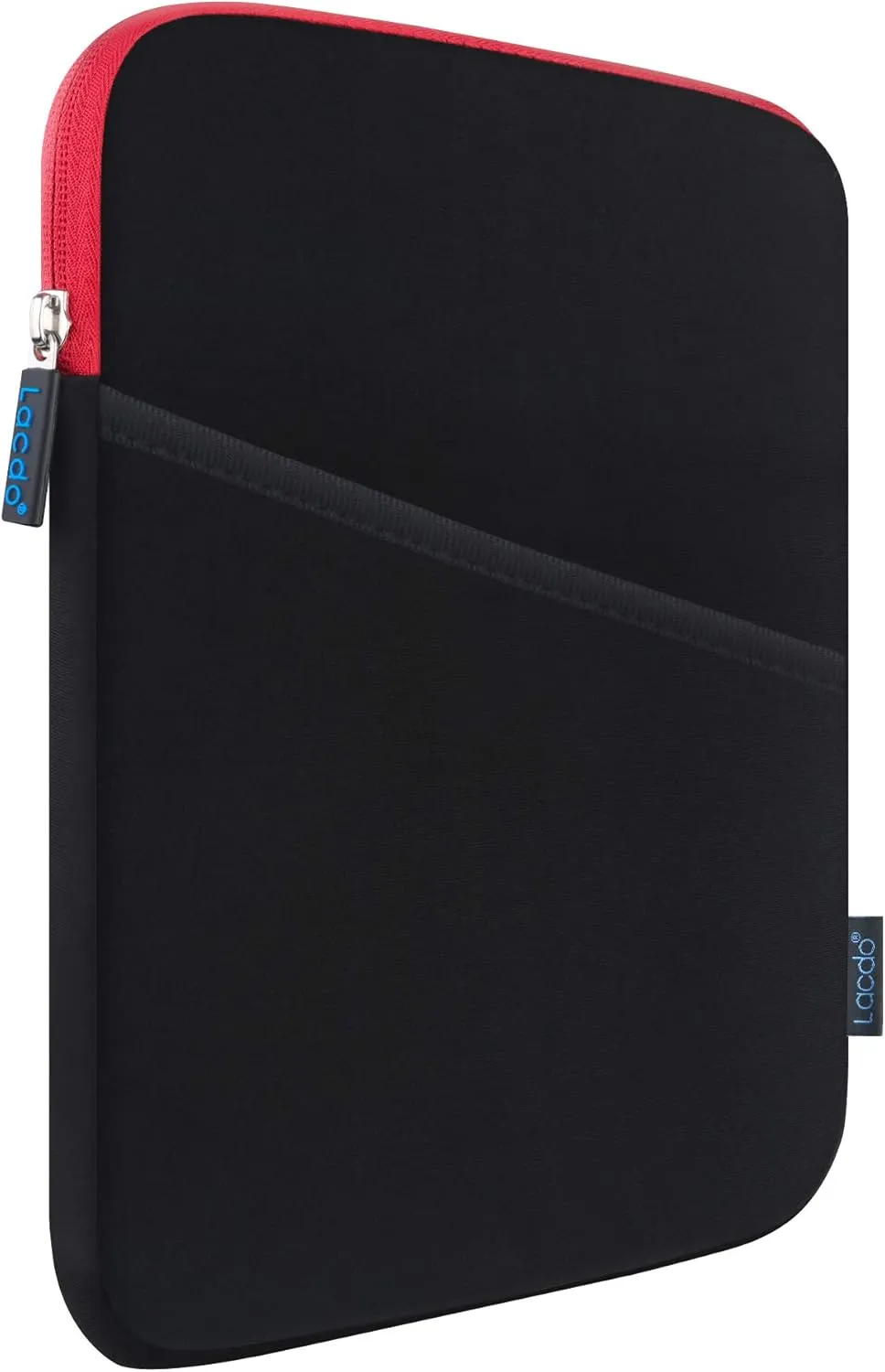 Lacdo Tablet Sleeve Case for 13 inch New iPad Air M3 M2 2025-2024, 13 inch New iPad Pro M4 2024, 12.9 inch iPad Pro 6 5 4 3 2022-2018 with Magic Keyboard and Smart Keyboard Folio Protective Bag, Red