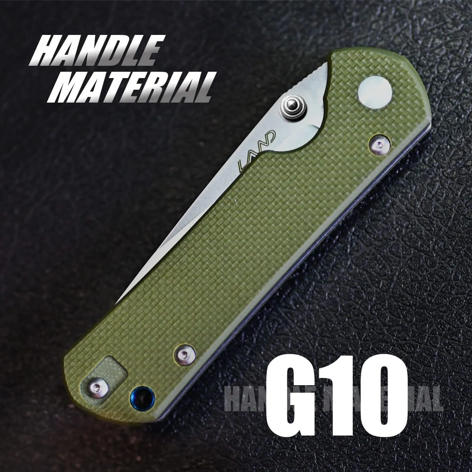 LAND Outdoor Hunting Survival Camping EDC Tool Pocket Folding Knife (911)