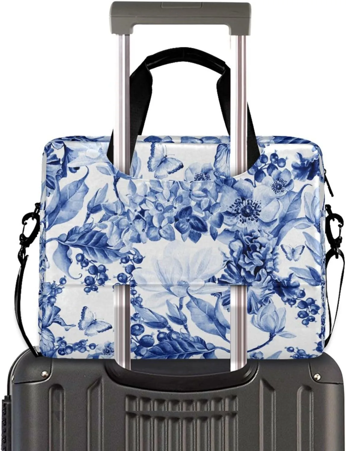 Laptop Bag Case Computer Shoulder Bag Waterproof Laptop Work Bag Crossbody Computer Shoulder Bag Carrying Case