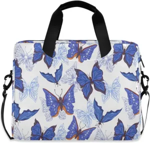 Laptop Bag Case Computer Shoulder Bag Waterproof Laptop Work Bag Crossbody Computer Shoulder Bag Carrying Case