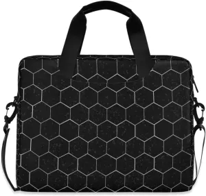 Laptop Bag Case Computer Shoulder Bag Waterproof Laptop Work Bag Crossbody Computer Shoulder Bag Carrying Case