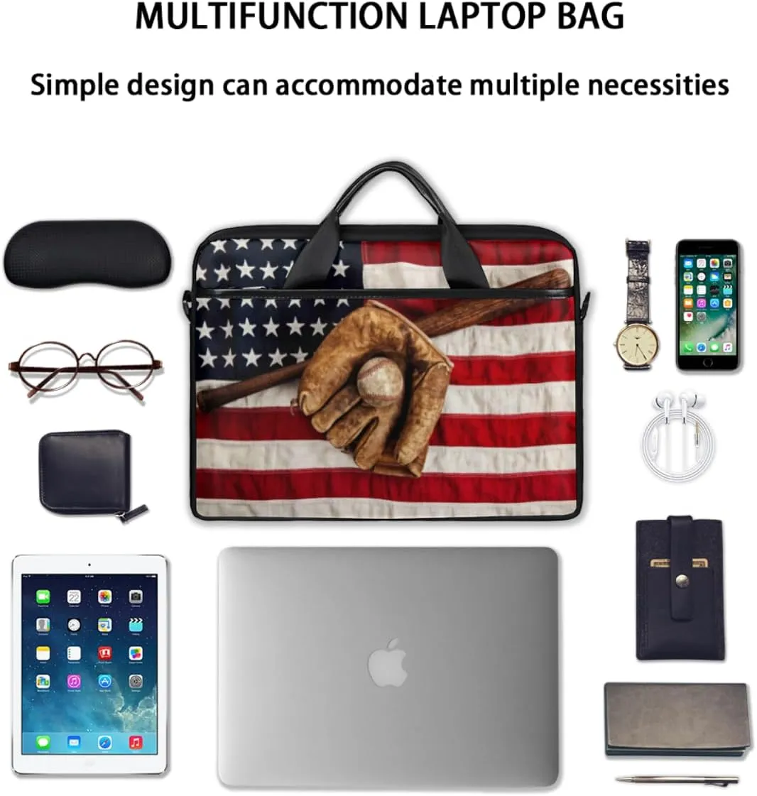 Laptop Bag Case Shoulder Messenger Carrying Bag 13 14 15 Inch Waterproof Computer Sleeve Cover