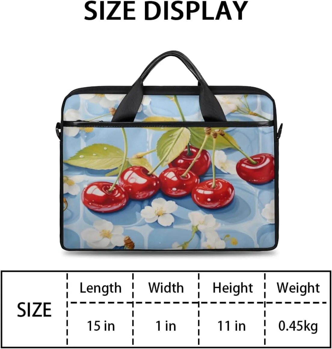Laptop Bag Case Shoulder Messenger Carrying Bag 13 14 15 Inch Waterproof Computer Sleeve Cover