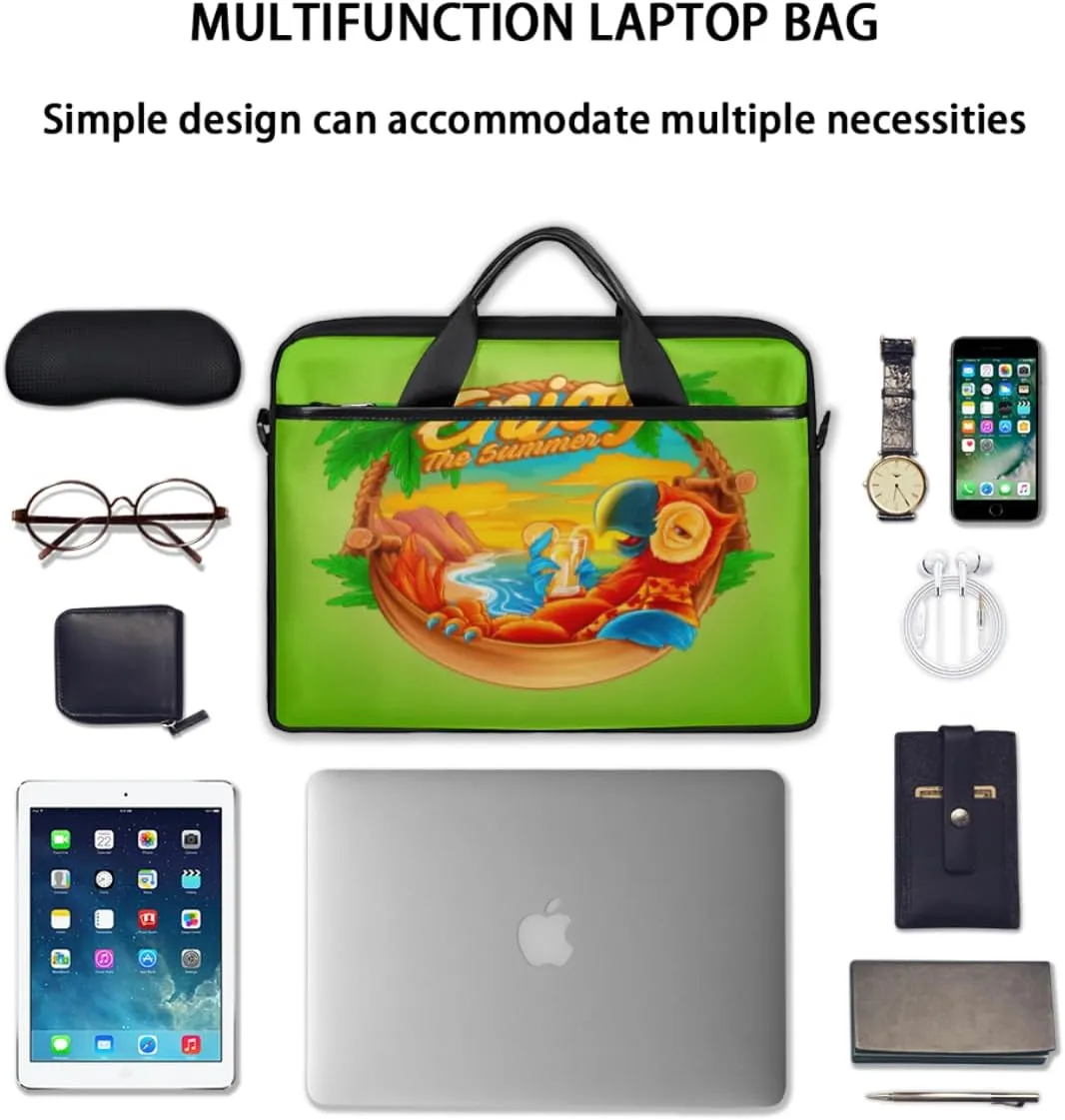 Laptop Bag Case Shoulder Messenger Carrying Bag 13 14 15 Inch Waterproof Computer Sleeve Cover