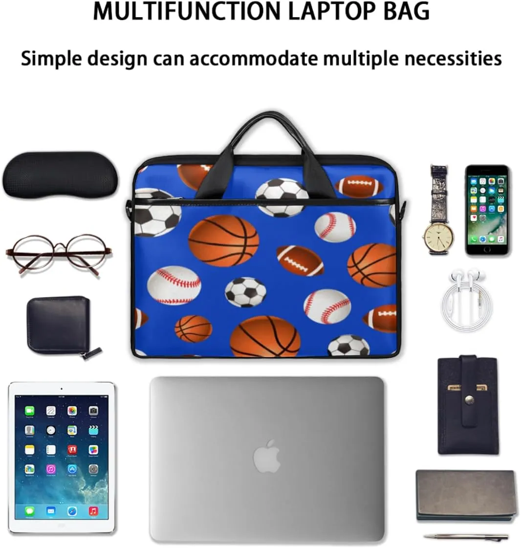 Laptop Bag Case Shoulder Messenger Carrying Bag 13 14 15 Inch Waterproof Computer Sleeve Cover