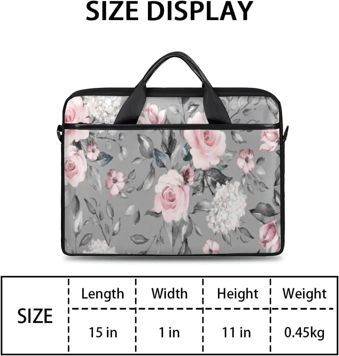 Laptop Bag Case Shoulder Messenger Carrying Bag 13 14 15 Inch Waterproof Computer Sleeve Cover