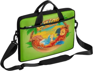 Laptop Bag Case Shoulder Messenger Carrying Bag 13 14 15 Inch Waterproof Computer Sleeve Cover
